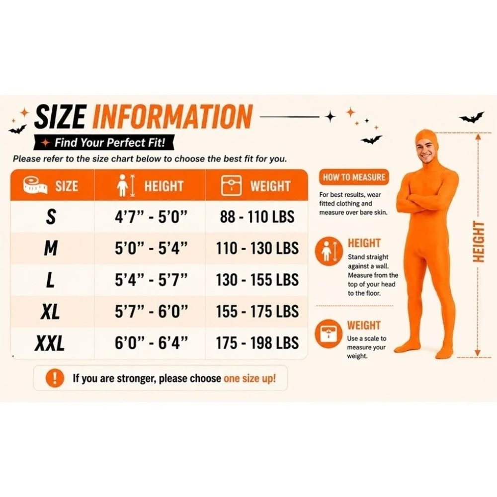 ATHX Mens and Womens Spandex Open Face Bodysuit Costume Adult Stretchy Hallow...